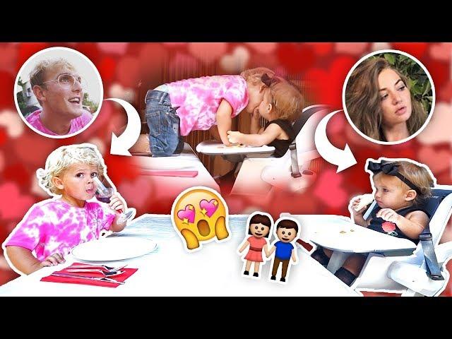 MINI JAKE PAUL DATES MINI ERIKA *TOO CUTE*