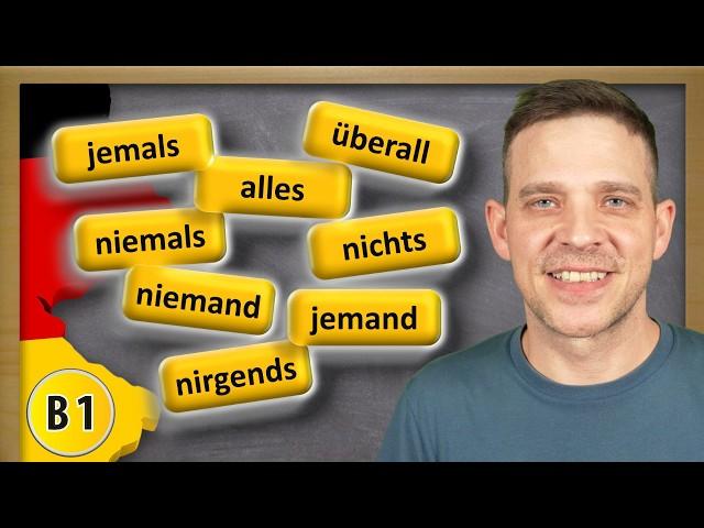 8 German 'Indefinite' Words You Need To Know