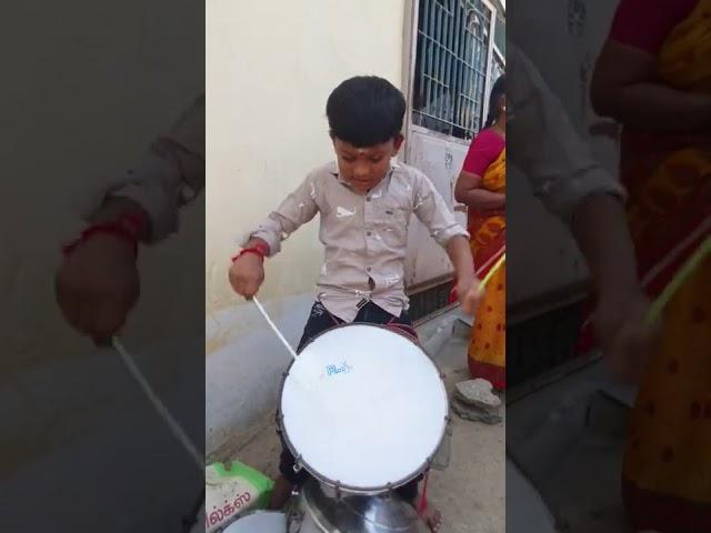 Young Drums Player.. #india #instagram #shorts #trending #music #youtubeshorts #kids #drummer #boy