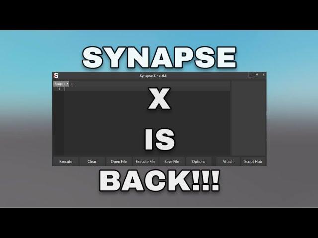 SYNAPSE X IS BACK AND BETTER!!!!!