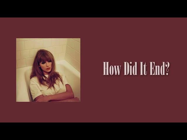 At least I'm trying || a Taylor Swift playlist