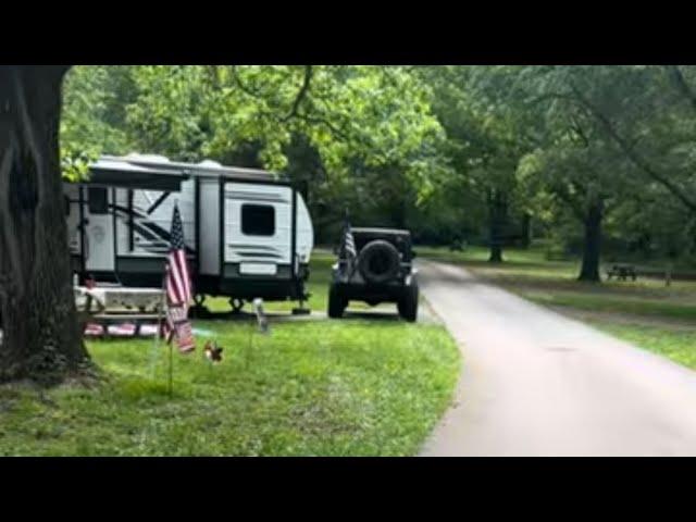 My 1st Vlog /Camping/Beautiful Indiana Weather ️️