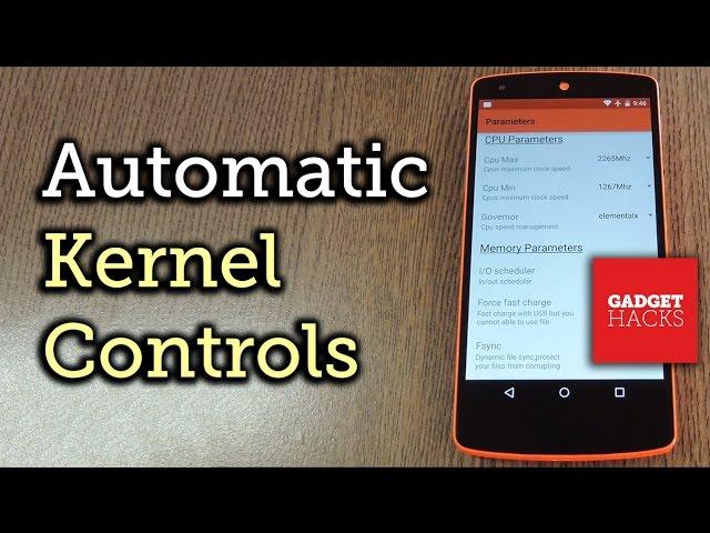 Automate Custom Kernel Settings on Android [How-To]