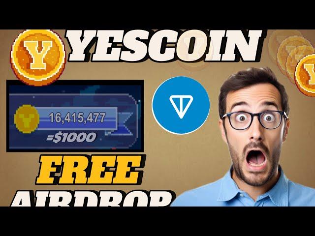 Yescoin Mining Bot Airdrop - Yescoin Telegram Mining Airdrop Big Update - Free Crypto Airdrop