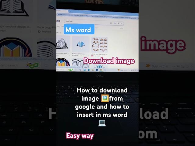 How to download image ️ from google and insert in ms word 