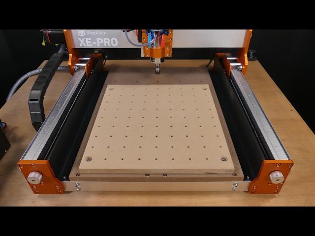 Designing a Spoilboard in Fusion 360 for the FoxAlien Xe-Pro Cnc. Part 1.