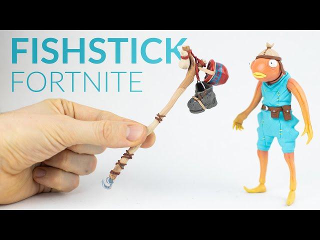 FISHSTICK & Bootstraps with polymer clay (Fortnite Battle Royale)