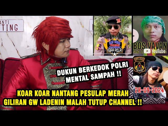 DUKUN BERKEDOK POLRI CIUT ‼️ PESULAP MERAH VS DUKUN KACUNG VAVAN - ILMU MERAH