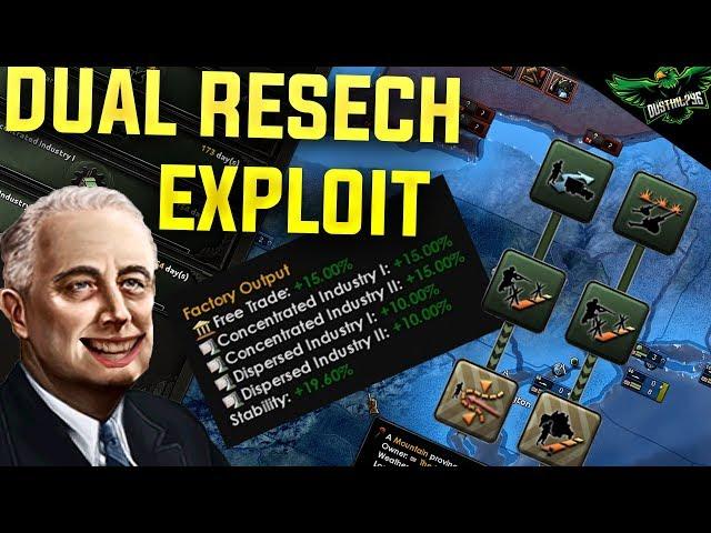 HOI4 Doctrine and Industry Exploit (Hearts of Iron 4 MTG Exploits 2019)