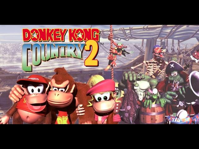 10 HOURS of Stickerbush Symphony - Donkey Kong Country 2 (SNES)