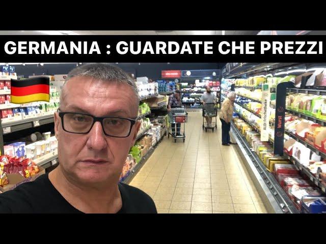 SPESA IN GERMANIA al SUPERMERCATO !!! ( guardate che prezzi  )