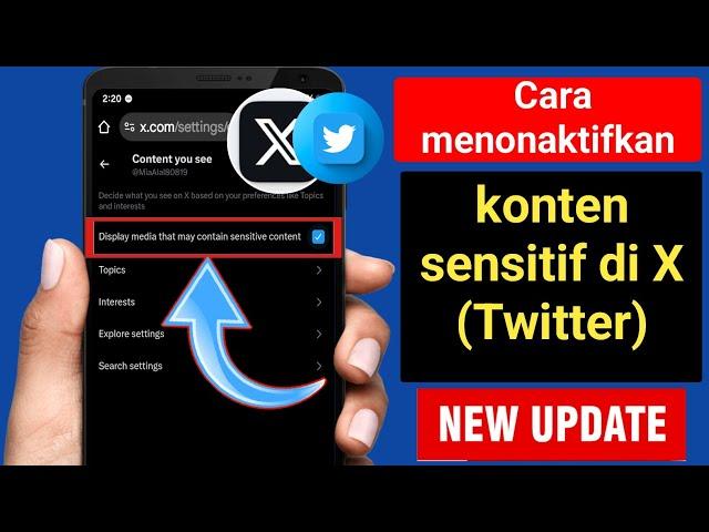 Cara Menonaktifkan Pengaturan Konten Sensitif X (Sebelumnya Twitter) I Panduan Lengkap