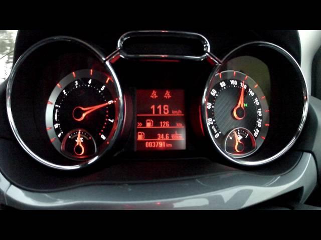 2016 Opel Adam S (1.4T, 110kW/150hp) acceleration 0-150km/h with GPS results!