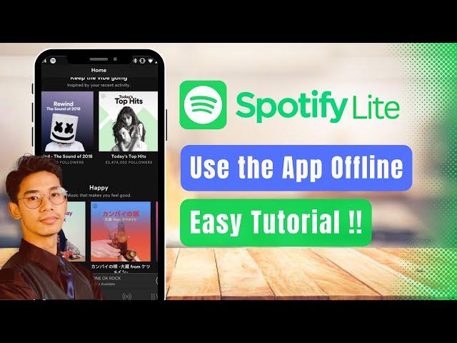 How to Use Spotify Lite Offline !