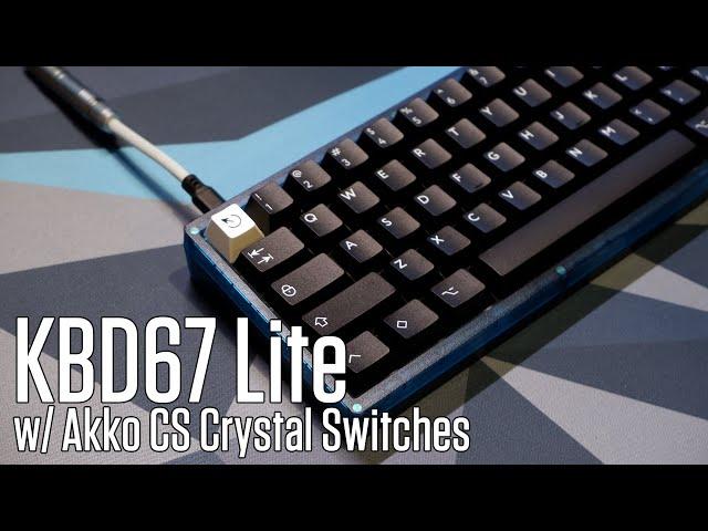 Crazy Good Stock Switches! | Akko CS Crystal Switches