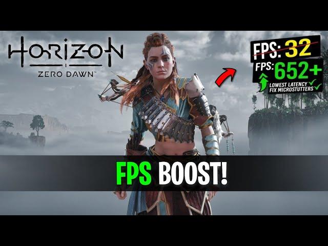 Horizon Zero Dawn: FPS Boost On Low End PCs! (FSR3 MOD)