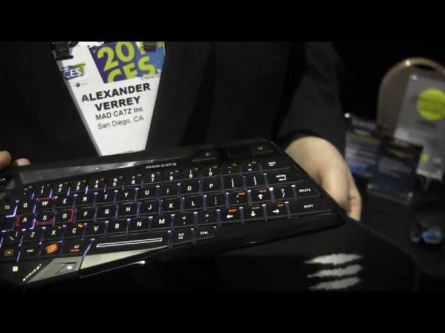 Mad Catz S.T.R.I.KE.M Portable Gaming Keyboard