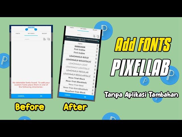 Cara Mengatasi tidak bisa menambahkan font di pixellab | dengan mudah