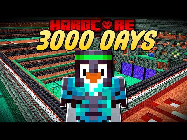 I Survived 3000 Days in Minecraft Hardcore [FULL MOVIE]