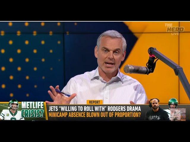 THE HERD | Colin Cowherd RIPS NY Jets, They Are FAILING With Aaron Rodgers, But They Can still WIN!