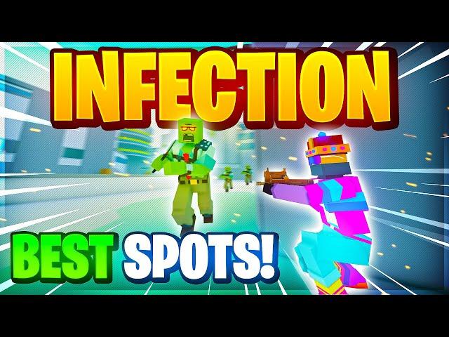 BEST Infected Hiding Spots in Bad Business... (Roblox)