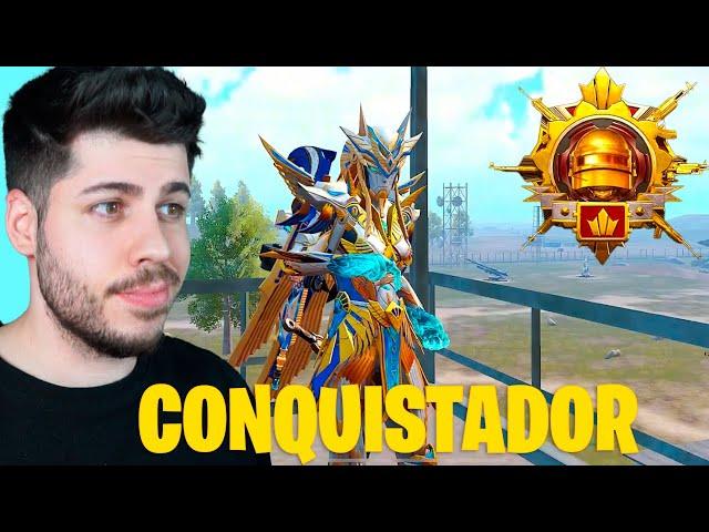 LLEGUÉ A CONQUISTADOR en ESTA TEMPORADA DE PUBG MOBILE!