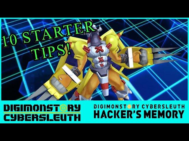 10 Starter Digimon Cyber Sleuth Tips