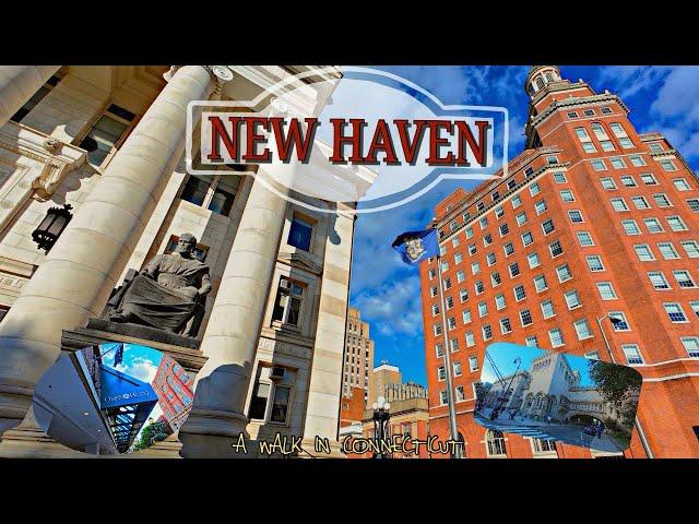 New Haven [Walk] | Connecticut 4K [New England]