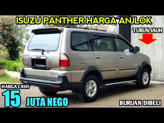 HARGA MOBIL ISUZU PANTHER BEKAS HANYA 15 JUTA MASIH BISA NEGO MURAH BANGET SIAPA CEPAT DIA DAPAT