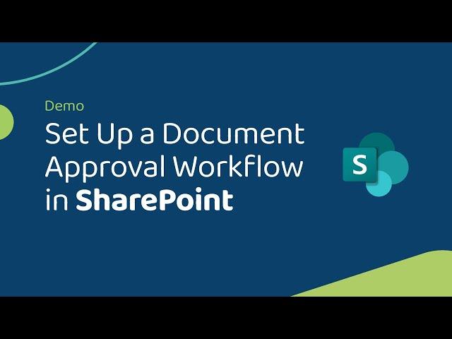 How to Set Up a Document Approval Workflow in SharePoint