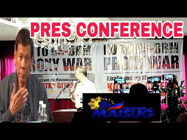 ETO NA! MAISUG PRESS CONFERENCE