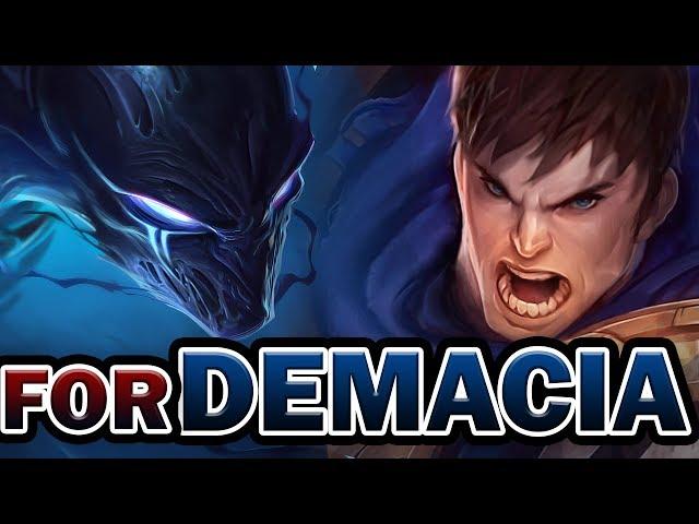 For Demacia! (Lux & Garen Story)