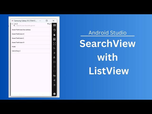 Android SearchView with ListView Tutorial: How to Add Search Functionality with Kotlin