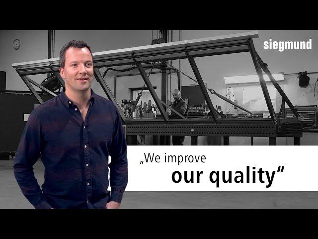 "We improve our quality..."   (Siegmund meets Blonkstaal Schoonhoven B.V.)