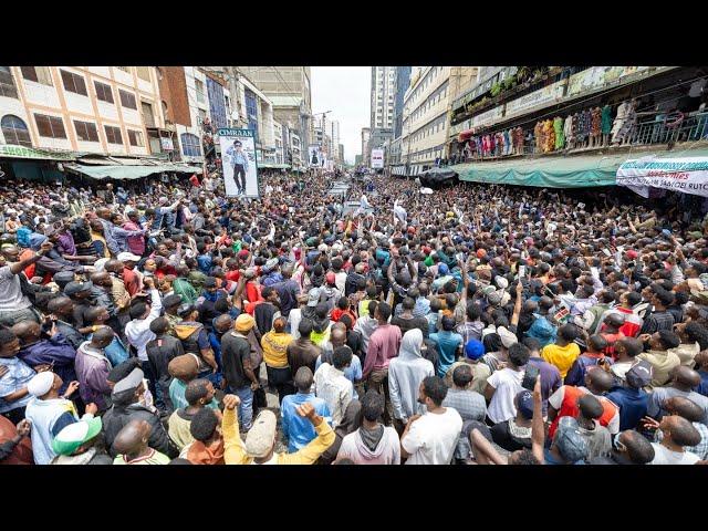 LIVE: President Ruto holds a charged roadside rally in Nairobi days after signing pact with Raila!!