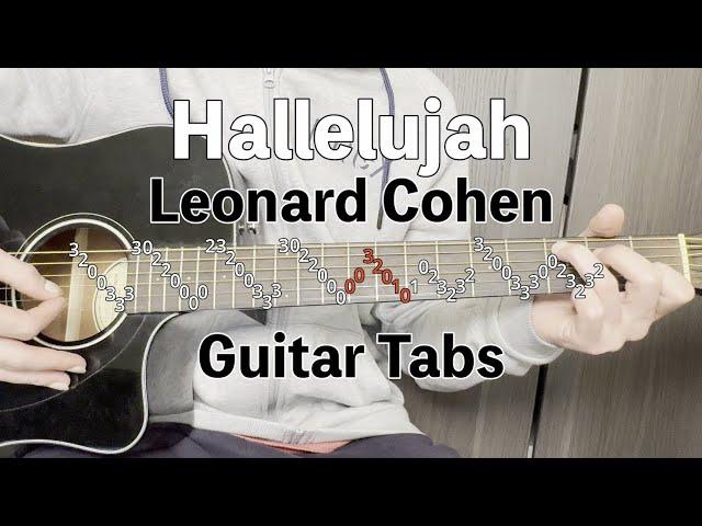 Playing Hallelujah on guitar IN 45 SECONDS!