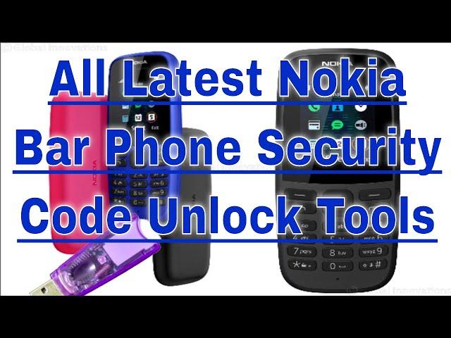 Nokia 105 TA-1174 Security Code File Read Write By Infinity Best Dongle II Nokia All  Device Tools