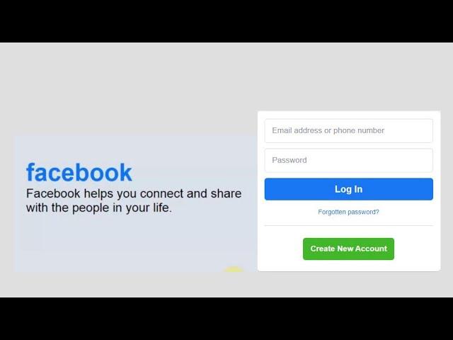 #1 How to Create New Facebook Login Page using HTML & CSS 2023 | HTML & CSS projects for beginners