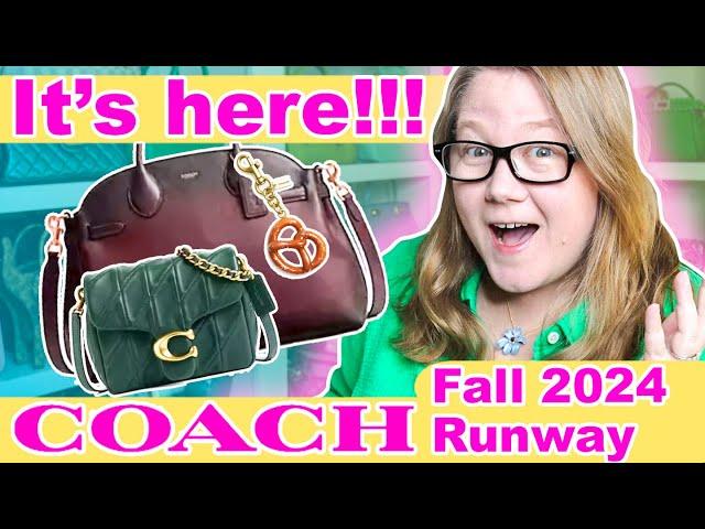 It's here! Coach Fall 2024 Runway Drop!!! Times Square Tabby & Empire Carryall || Autumn Beckman