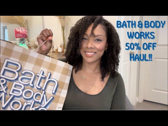 BATH & BODY WORKS 50% Halloween Haul + HUGE 75% Haul!