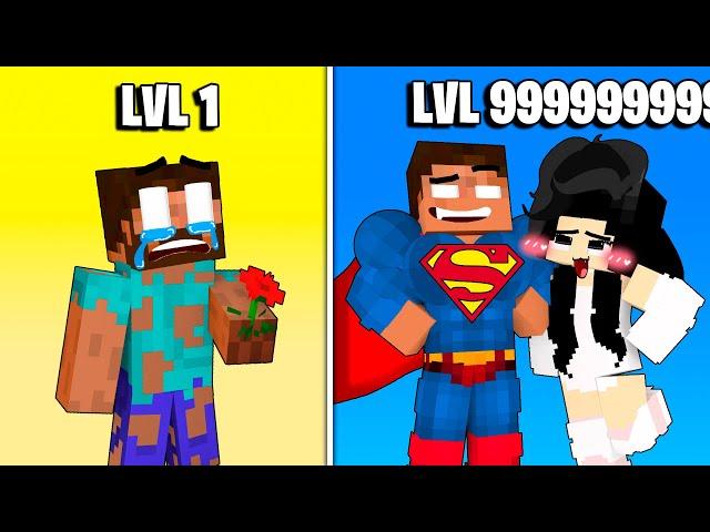 CROOK vs BOSS - Poor HEROBRINE BECAME A SUPERHERO Challenge - Animation