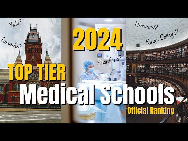 The BEST Medical School In The World | Official Top 50 University Rankings In 2024