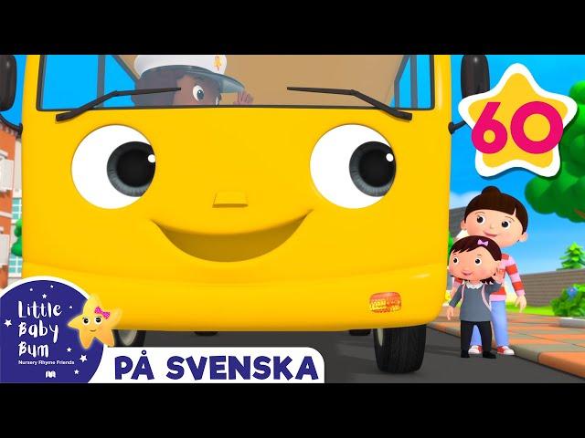 Tio Små Bussar | Little Baby Bum - Svenska | Svenska tecknade serier för barn | Barnvisor