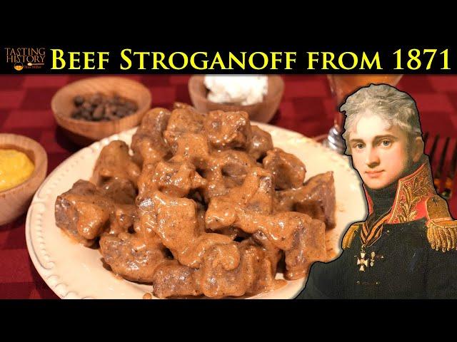 The Original Beef Stroganoff of Imperial Russia