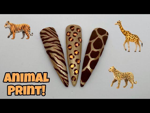 Animal Print Nail Art | Nail Sugar | Nailchemy