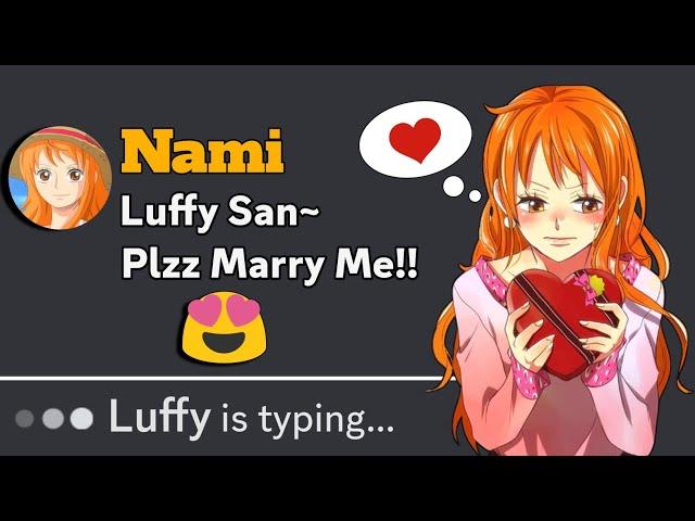 If Nami Confesses to Luffy...