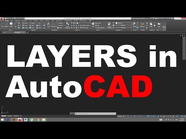 Layers in AutoCAD Tutorial