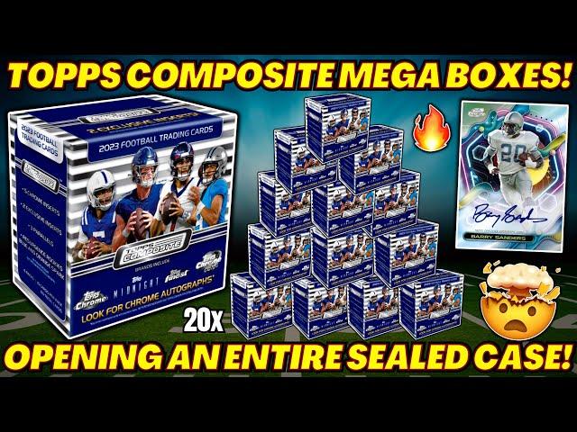 *THESE BOXES ARE INSANE! OPENING A FULL CASE OF 2023 TOPPS COMPOSITE FOOTBALL MEGA BOXES!