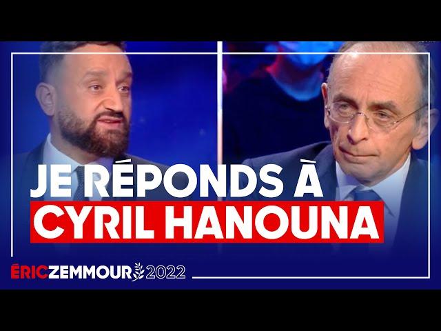 Éric Zemmour chez Cyril Hanouna