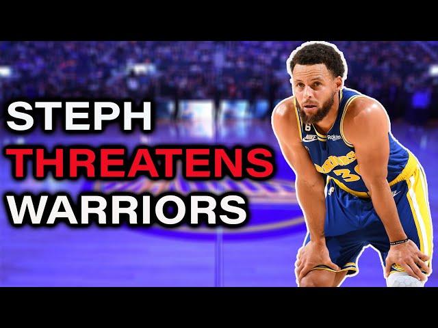 Steph Curry Leaving Golden State Warriors!? Curry Threatens To Leave if Warriors Don't Go All In!